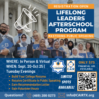 The Lifelong Leaders Afterschool Program (LLAP) - Inspiring Young Muslim Leaders